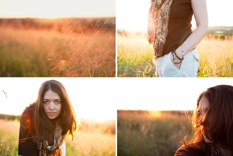 Golden Hour, Sunset, field, wide open space